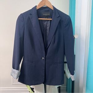 Kenneth Cole Select | Navy Blue Blazer Suit Jacket Small